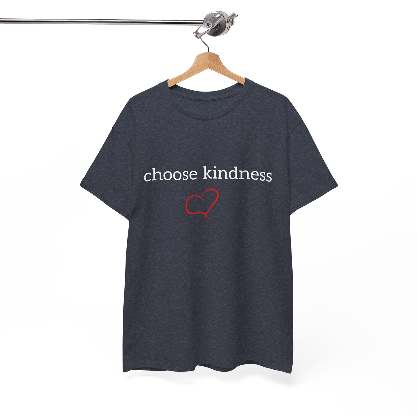 Choose Kindness Unisex Heavy Cotton Tee - Inspirational T-Shirt for Everyday Wear