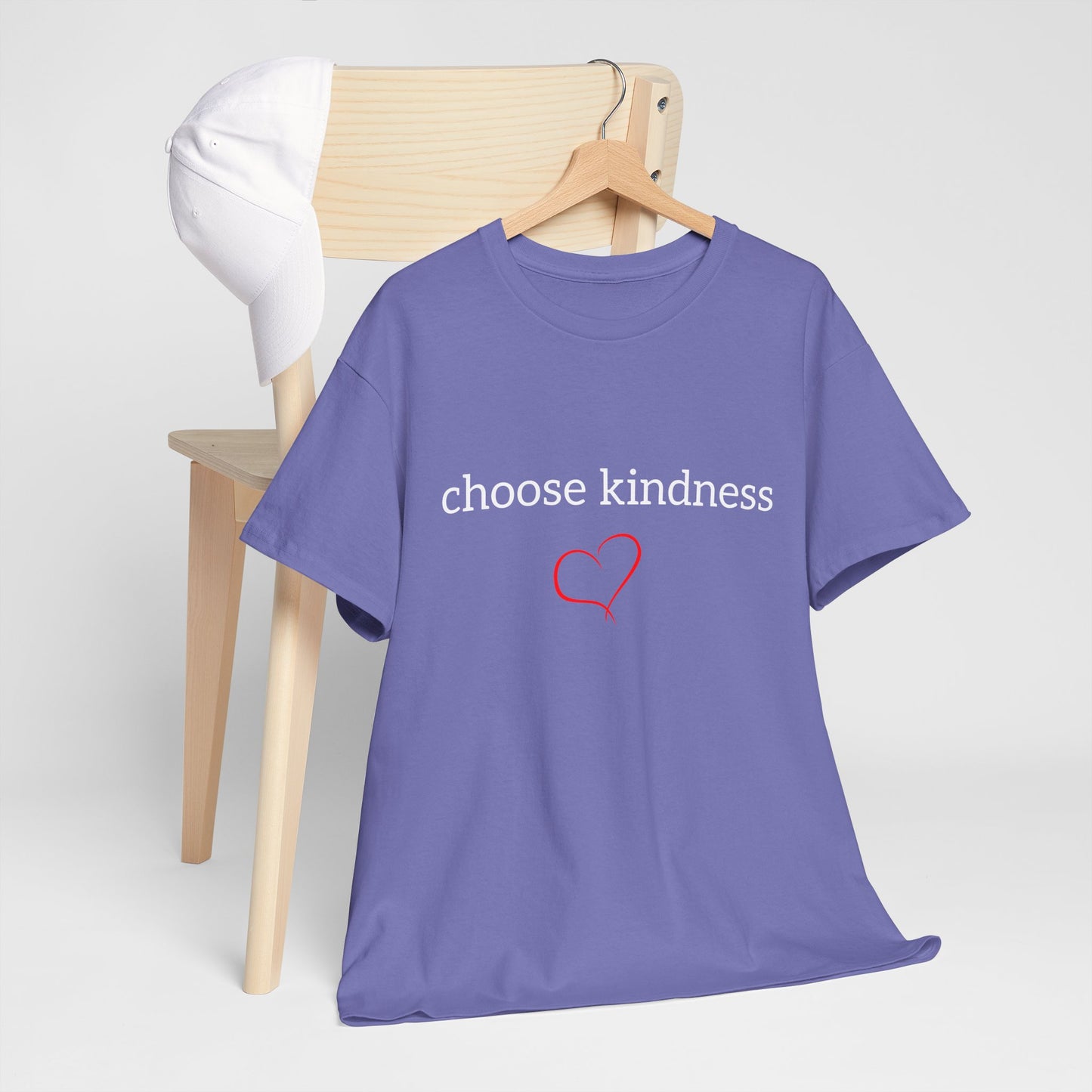 Choose Kindness Unisex Heavy Cotton Tee - Inspirational T-Shirt for Everyday Wear