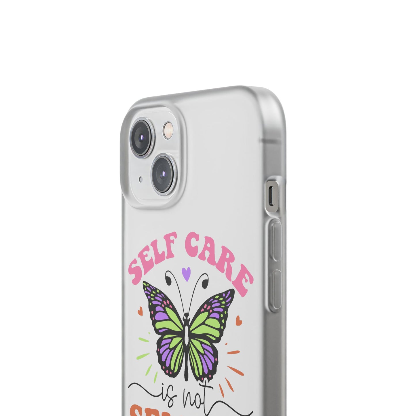 Copy of Kindness is Free Heart Flexi Phone Case - Vibrant, Colorful Design for Positive Vibes