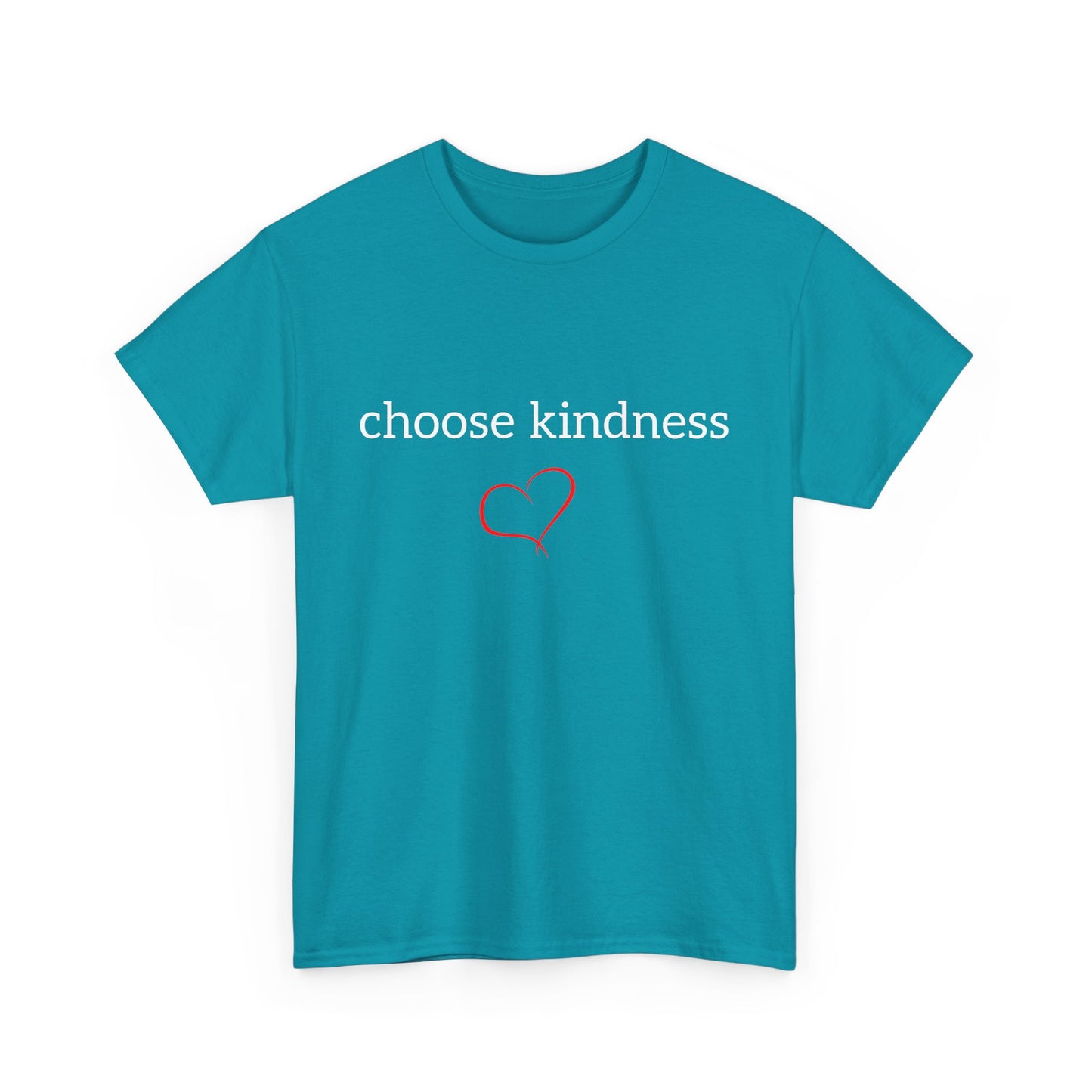 Choose Kindness Unisex Heavy Cotton Tee - Inspirational T-Shirt for Everyday Wear