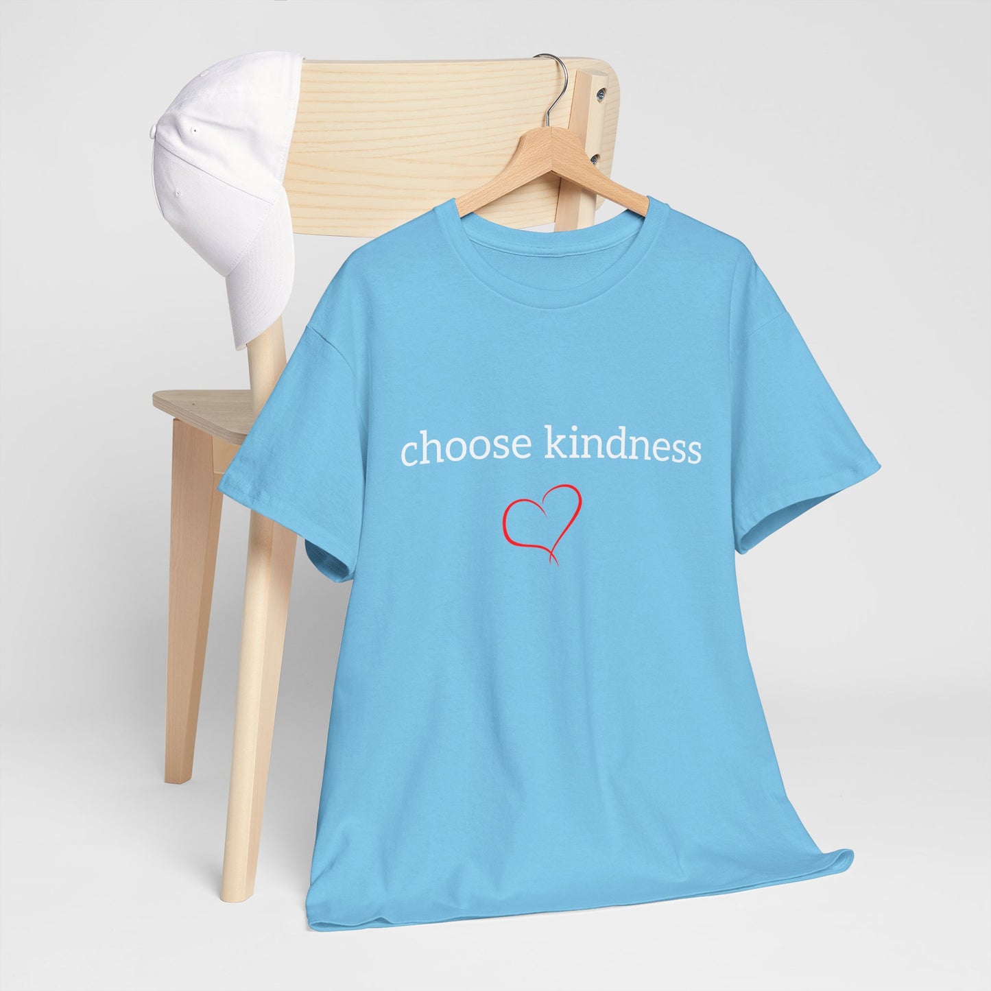 Choose Kindness Unisex Heavy Cotton Tee - Inspirational T-Shirt for Everyday Wear