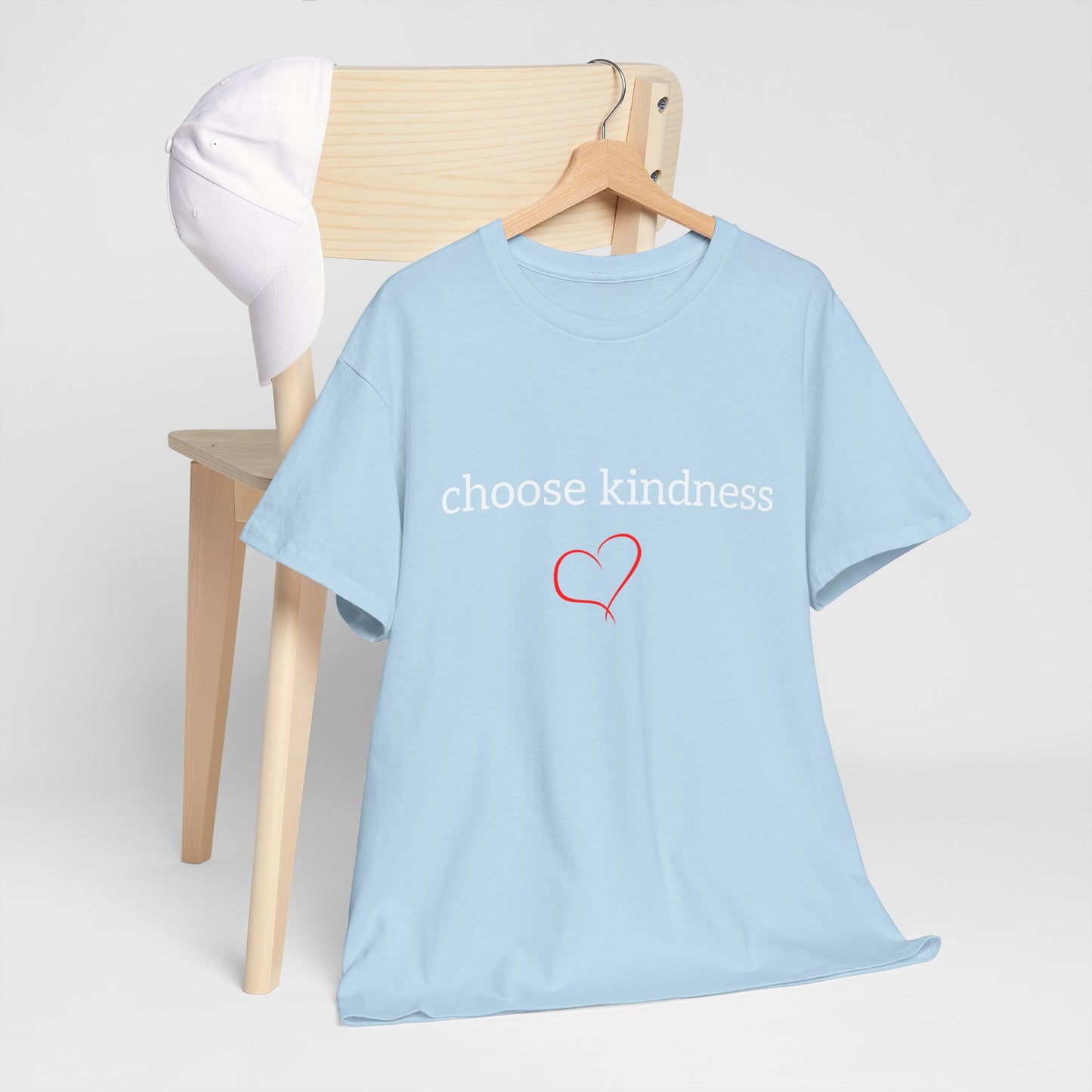 Choose Kindness Unisex Heavy Cotton Tee - Inspirational T-Shirt for Everyday Wear