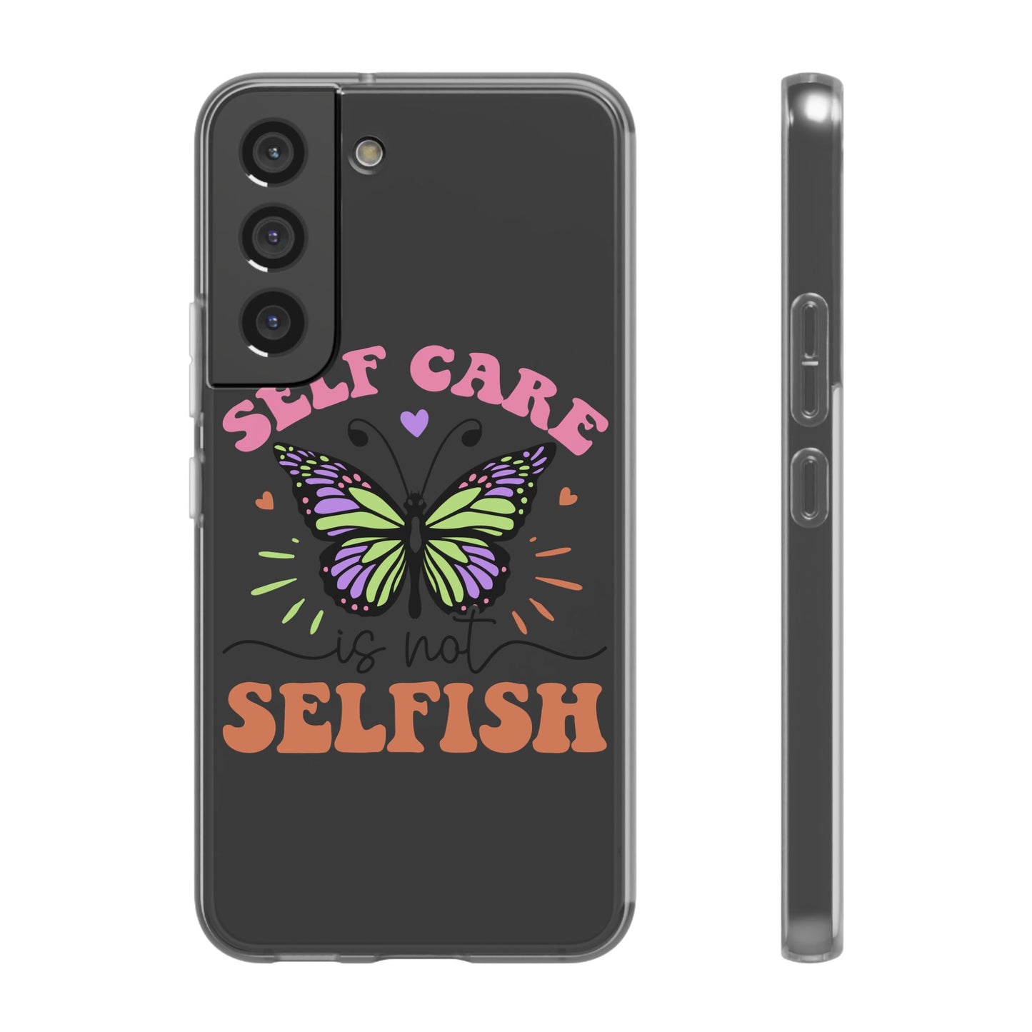 Copy of Kindness is Free Heart Flexi Phone Case - Vibrant, Colorful Design for Positive Vibes