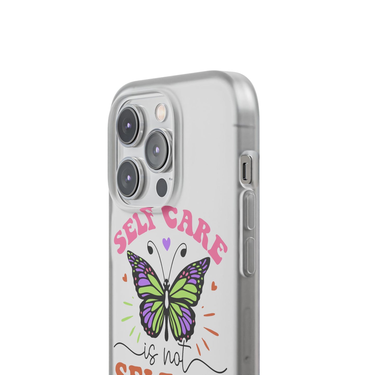 Copy of Kindness is Free Heart Flexi Phone Case - Vibrant, Colorful Design for Positive Vibes