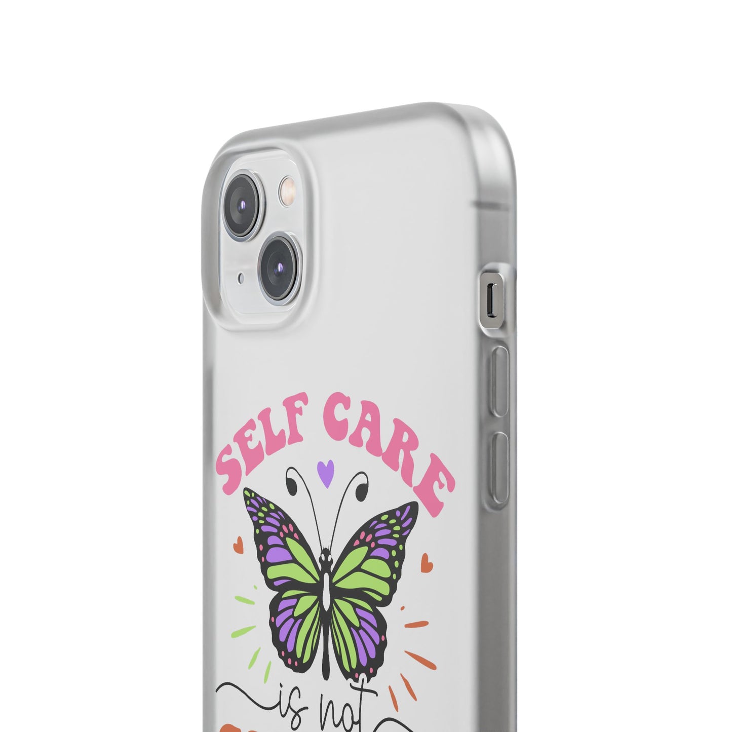 Copy of Kindness is Free Heart Flexi Phone Case - Vibrant, Colorful Design for Positive Vibes