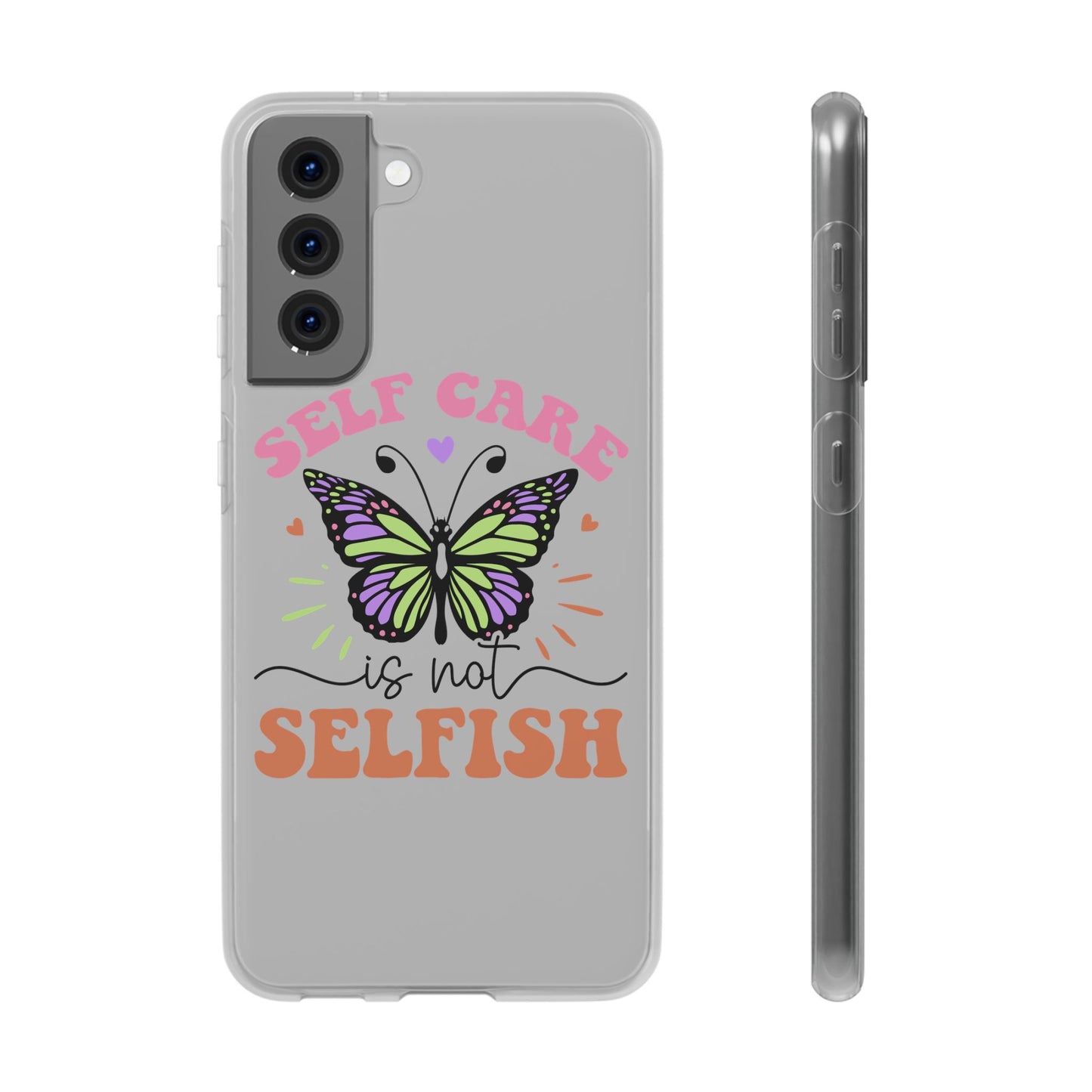 Copy of Kindness is Free Heart Flexi Phone Case - Vibrant, Colorful Design for Positive Vibes