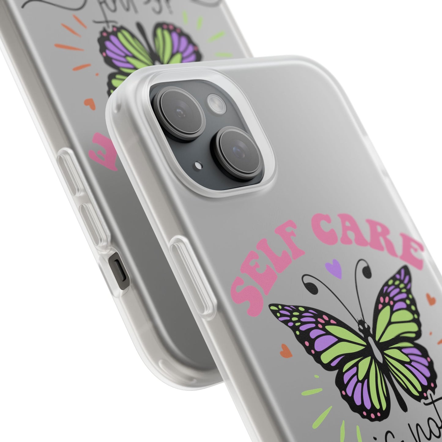 Copy of Kindness is Free Heart Flexi Phone Case - Vibrant, Colorful Design for Positive Vibes