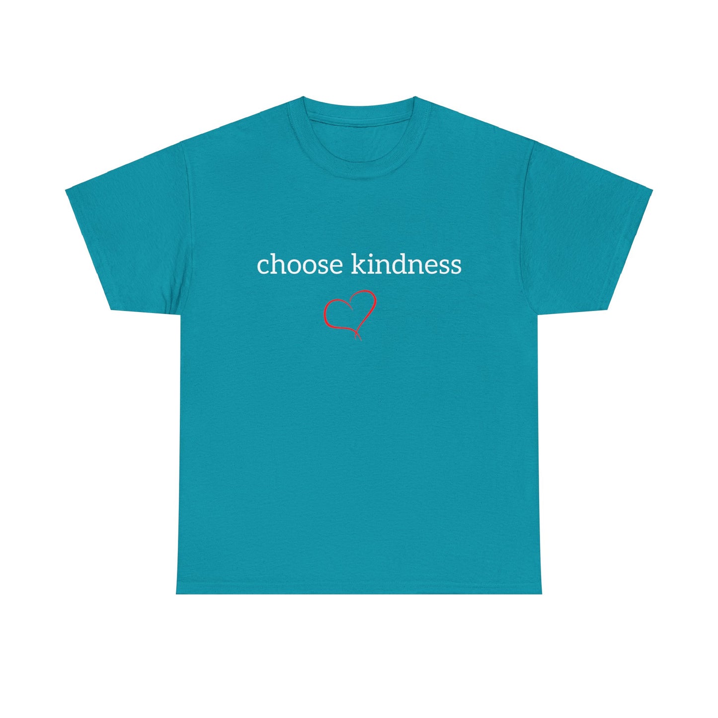 Choose Kindness Unisex Heavy Cotton Tee - Inspirational T-Shirt for Everyday Wear