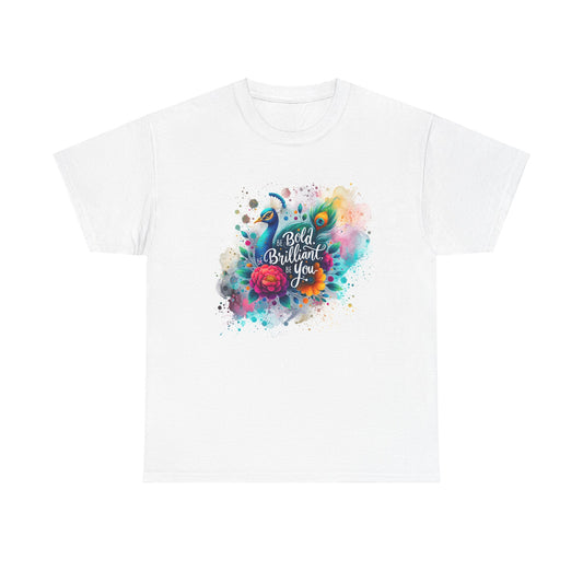 Colorful Floral Unisex Tee - Bold & Brilliant You Design