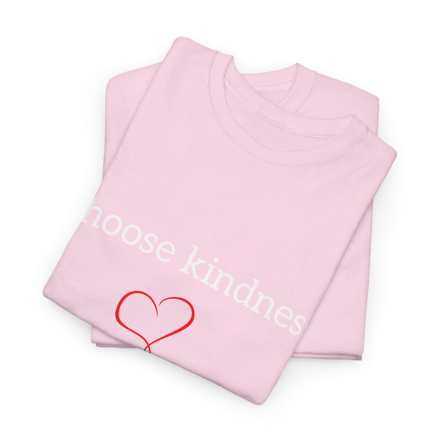 Choose Kindness Unisex Heavy Cotton Tee - Inspirational T-Shirt for Everyday Wear