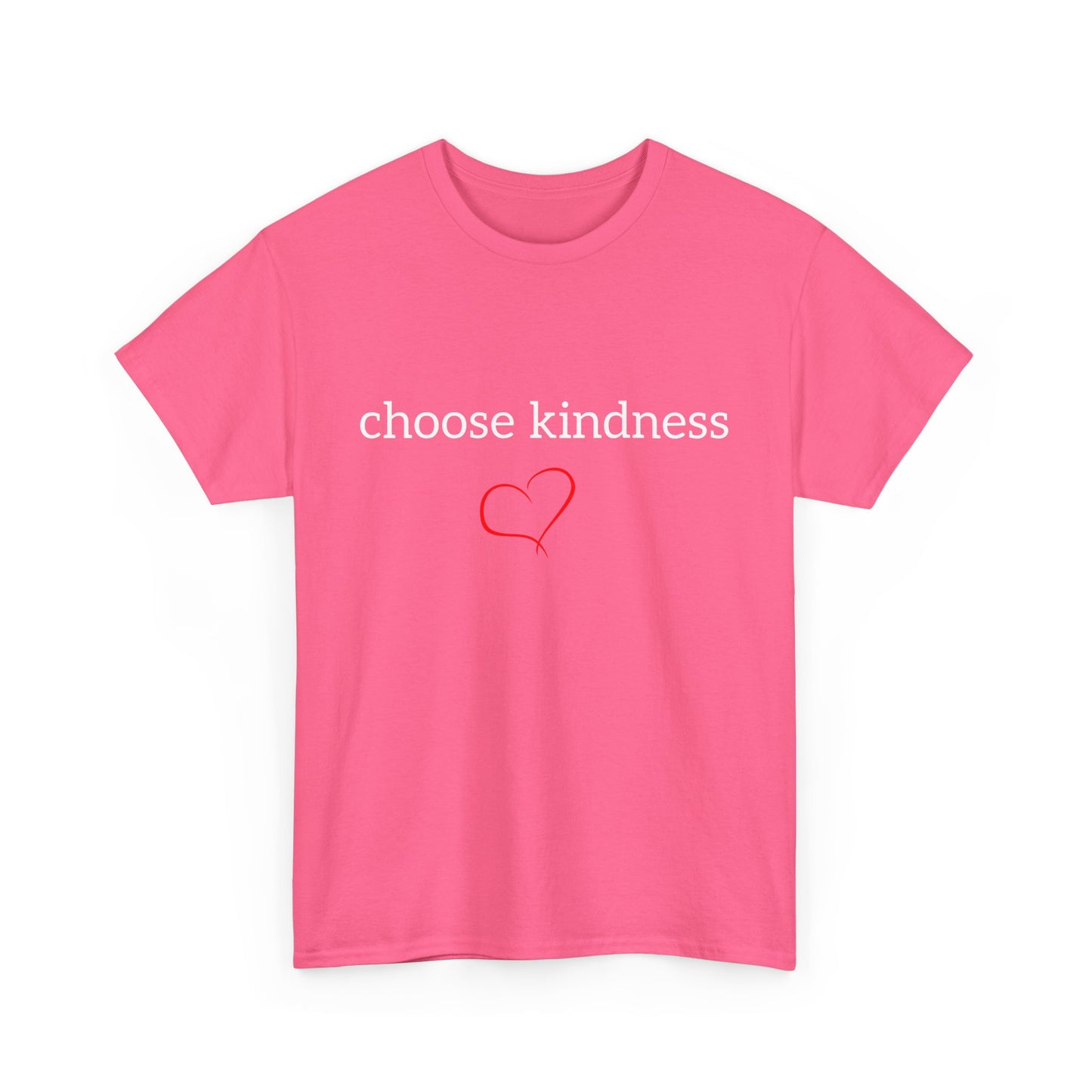 Choose Kindness Unisex Heavy Cotton Tee - Inspirational T-Shirt for Everyday Wear