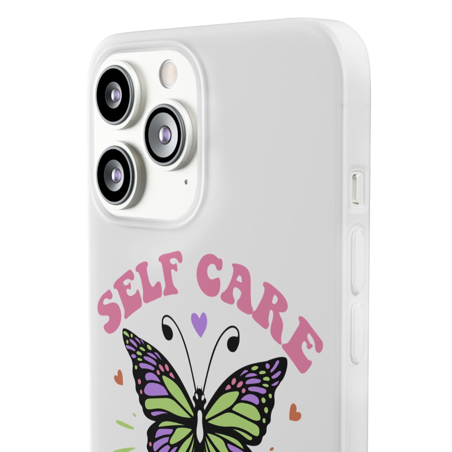 Copy of Kindness is Free Heart Flexi Phone Case - Vibrant, Colorful Design for Positive Vibes