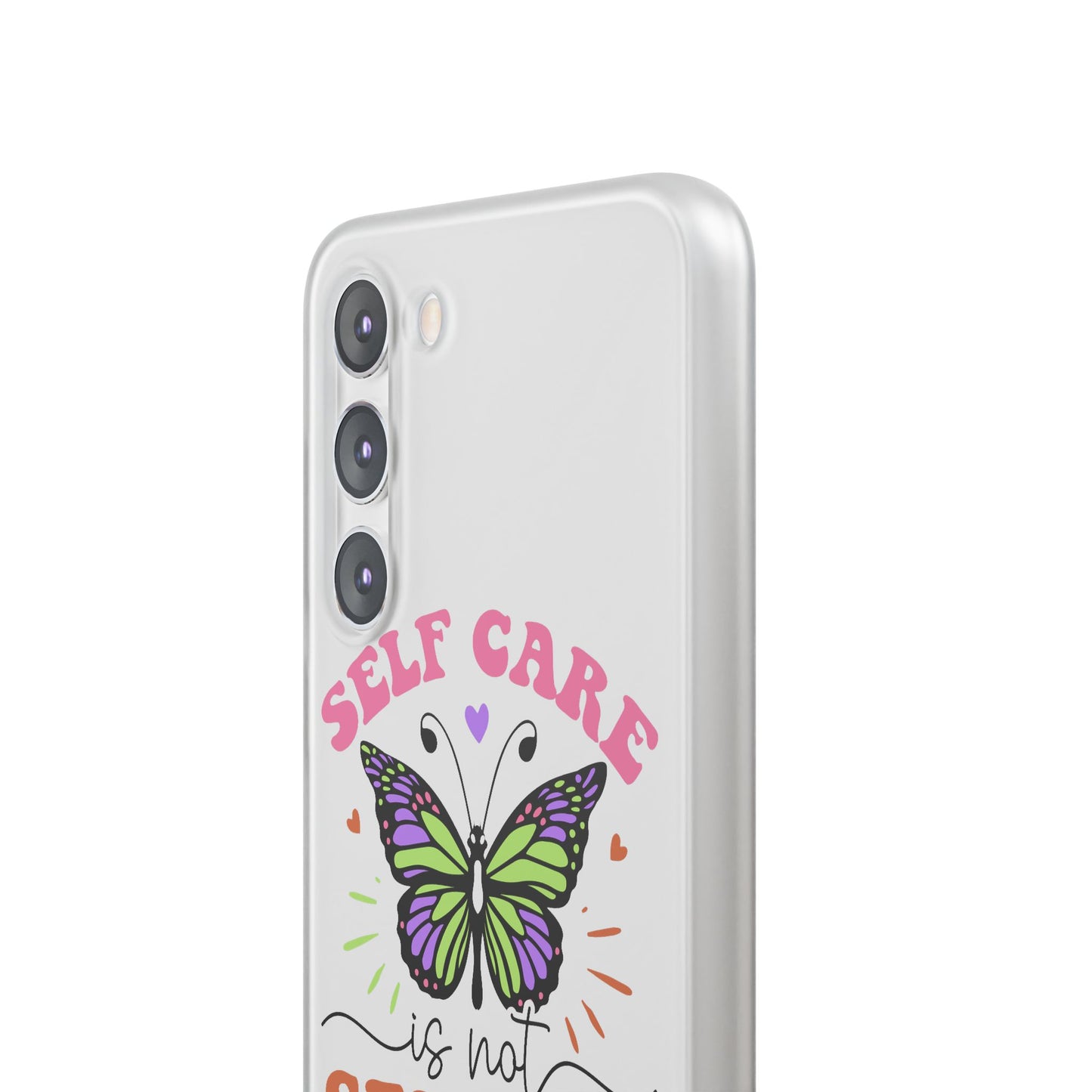 Copy of Kindness is Free Heart Flexi Phone Case - Vibrant, Colorful Design for Positive Vibes