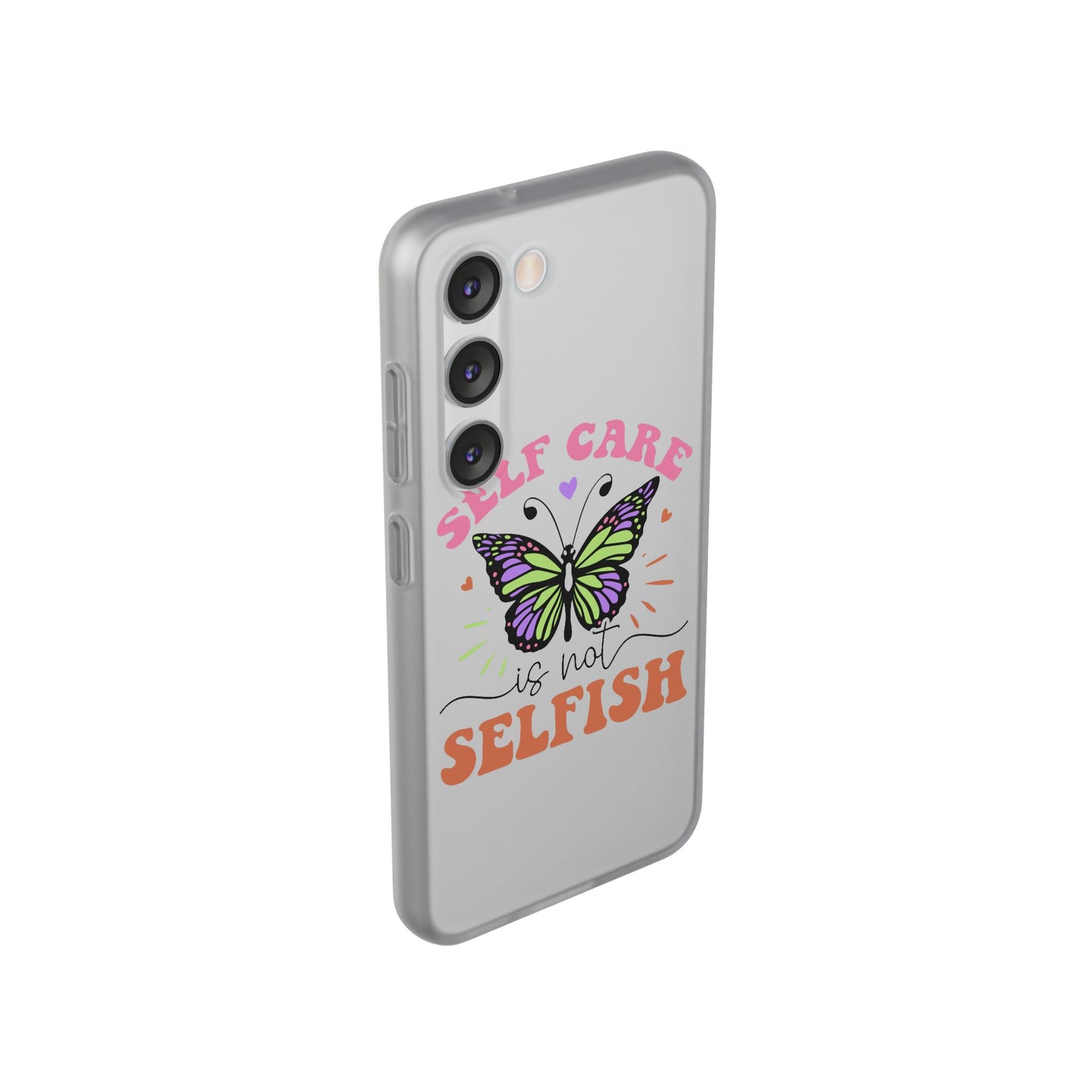 Copy of Kindness is Free Heart Flexi Phone Case - Vibrant, Colorful Design for Positive Vibes