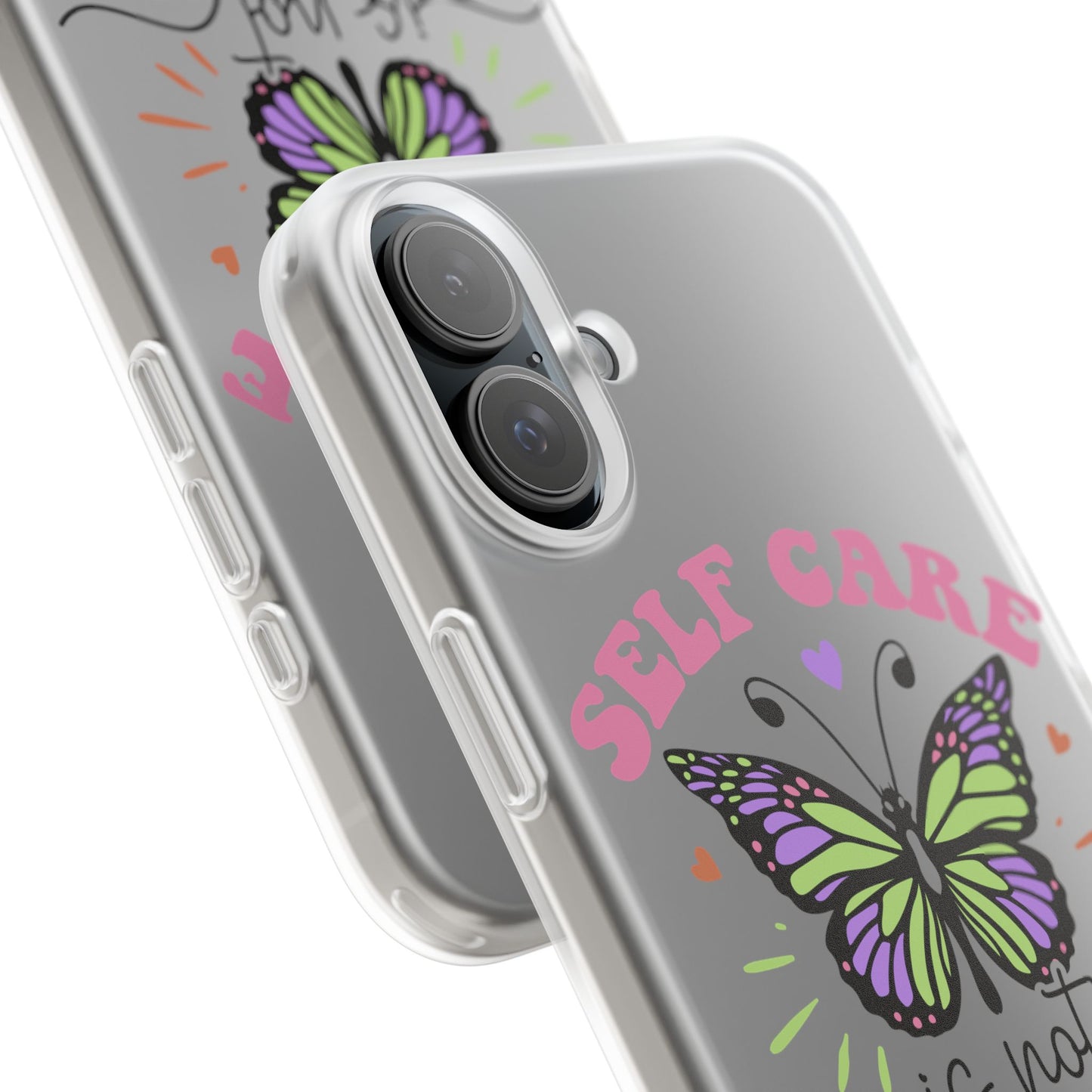 Copy of Kindness is Free Heart Flexi Phone Case - Vibrant, Colorful Design for Positive Vibes