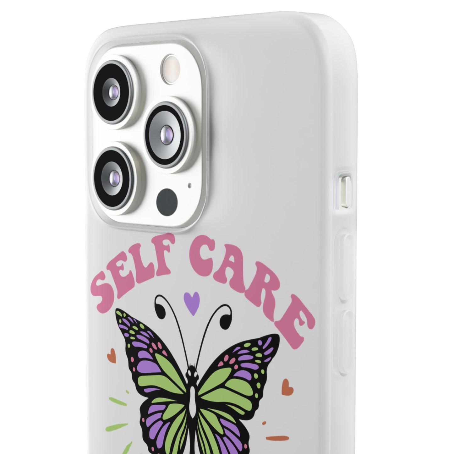 Copy of Kindness is Free Heart Flexi Phone Case - Vibrant, Colorful Design for Positive Vibes