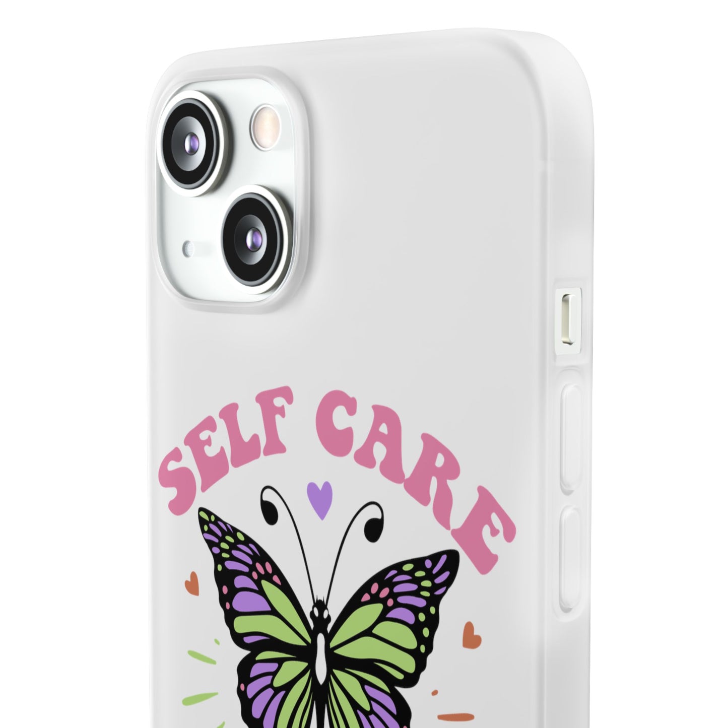 Copy of Kindness is Free Heart Flexi Phone Case - Vibrant, Colorful Design for Positive Vibes